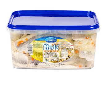 Hering nach Bauernart in Öl pro Kilogramm