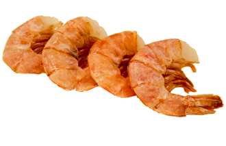 Geräucherte Garnelen