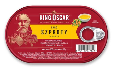 Caro Sprotten in Öl - 160g - King Oscar