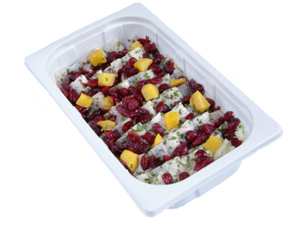 Hering mit Preiselbeeren pro Kilogramm / 500g