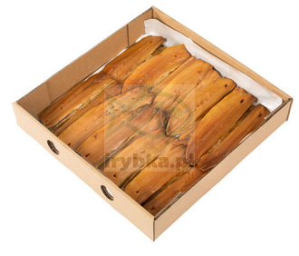 Heiß geräucherte Heringsfilets