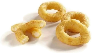 Panierte Tintenfischringe - tiefgefroren / 400g /