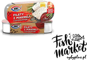 Makrelenfilets in Tomatensauce / 175g / BMC