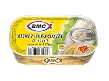 Heringsfilets in Öl -125g- BMC
