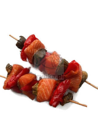 Räucherlachs - Spieß