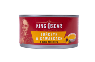 Thunfischstücke in Pflanzenöl / 170g / King Oscar