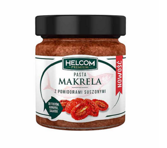 Makrelenpaste mit getrockneten Tomaten / 180g / Helcom