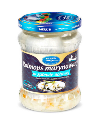 Rollmops in Essig mariniert im Glas / 200g