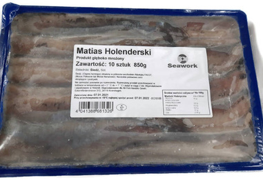 Holländischer Hering - tiefgefroren - Original - 800g / 1x