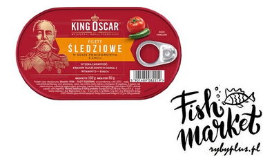 Heringsfilets in Tomatensauce mit Chili - 160g - King Oscar