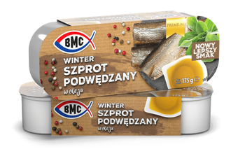 Geräucherte Sprotte in Öl / 175g / BMC