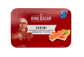 Surimi Fischstäbchen mit Krabbengeschmack / 200g - King Oscar