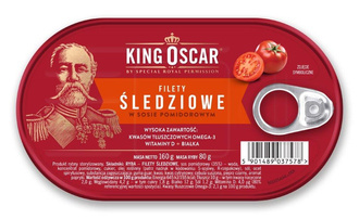 Heringsfilets in Tomatensauce - 160g - King Oscar
