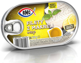Makrelenfilets in Öl / 170g / BMC