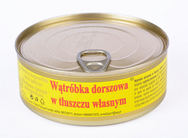 Dorschleber in eigener Sauce / 240g