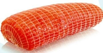 Lachsfilet im Netz mit Haut - kalt geräuchert