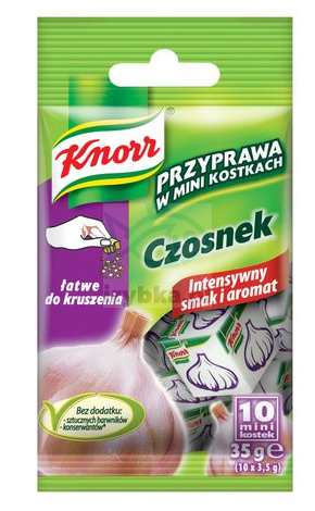 Knoblauch in Miniwürfeln - Knorr