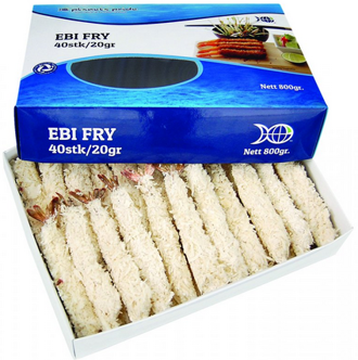 Garnelen in Tempura (paniert) Torpedo /26-30/