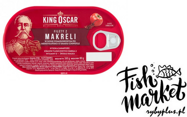Makrelenfilets in mexikanischer Tomatensauce - 160g - King Oscar