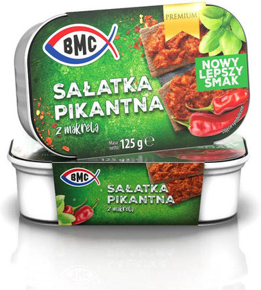 Scharfer Makrelensalat / 125g / BMC