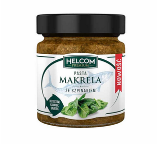 Makrelenpaste mit Spinat / 180g / Helcom