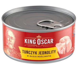 Thunfisch aus einer einzigen Quelle in Pflanzenöl / 170g / King Oscar