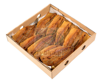 Heiß geräuchertes Makrelenfilet