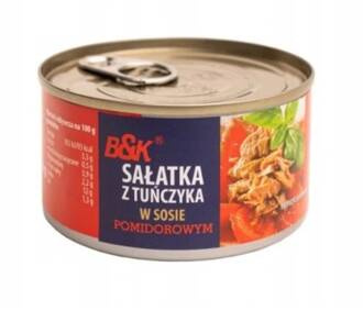 Thunfischsalat in Tomatensauce - 185g - B&amp;K